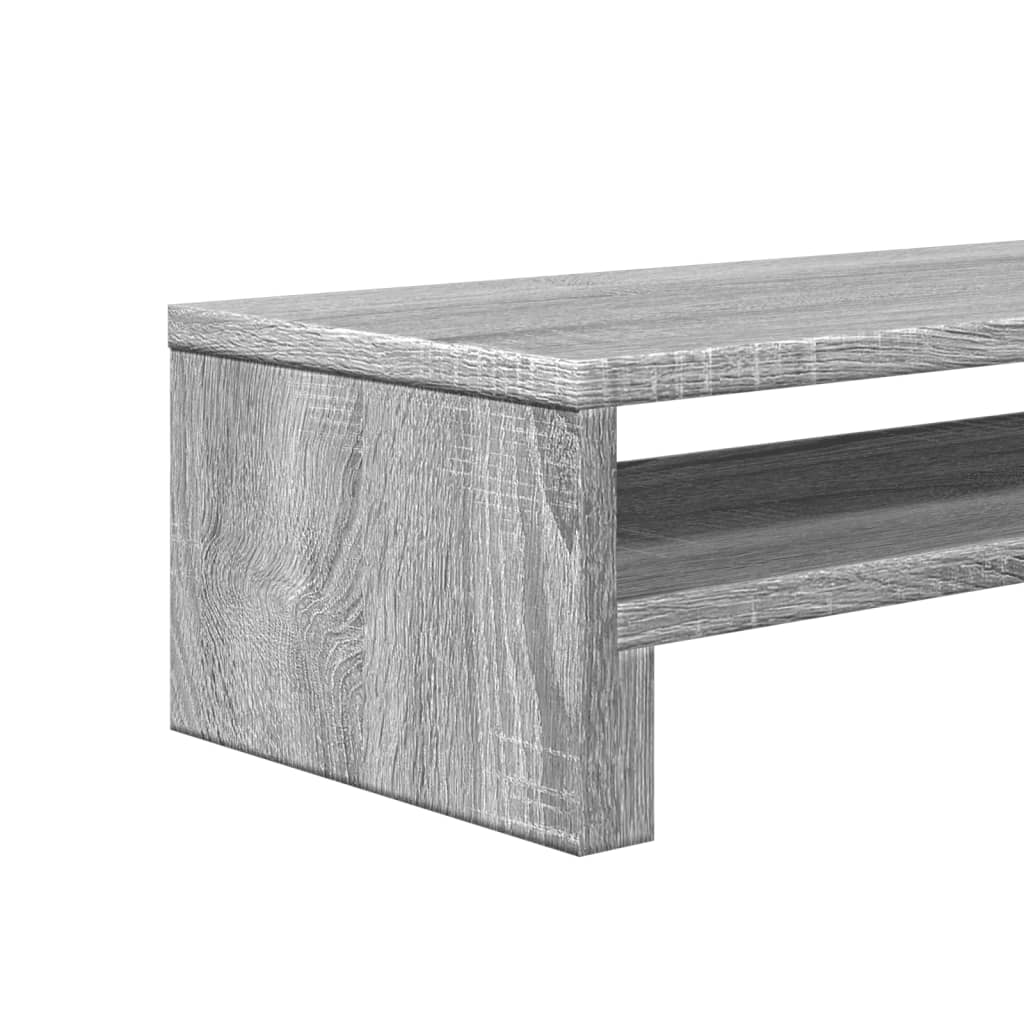 vidaXL Monitor Stand Grey Sonoma 54x22x15 cm Engineered Wood