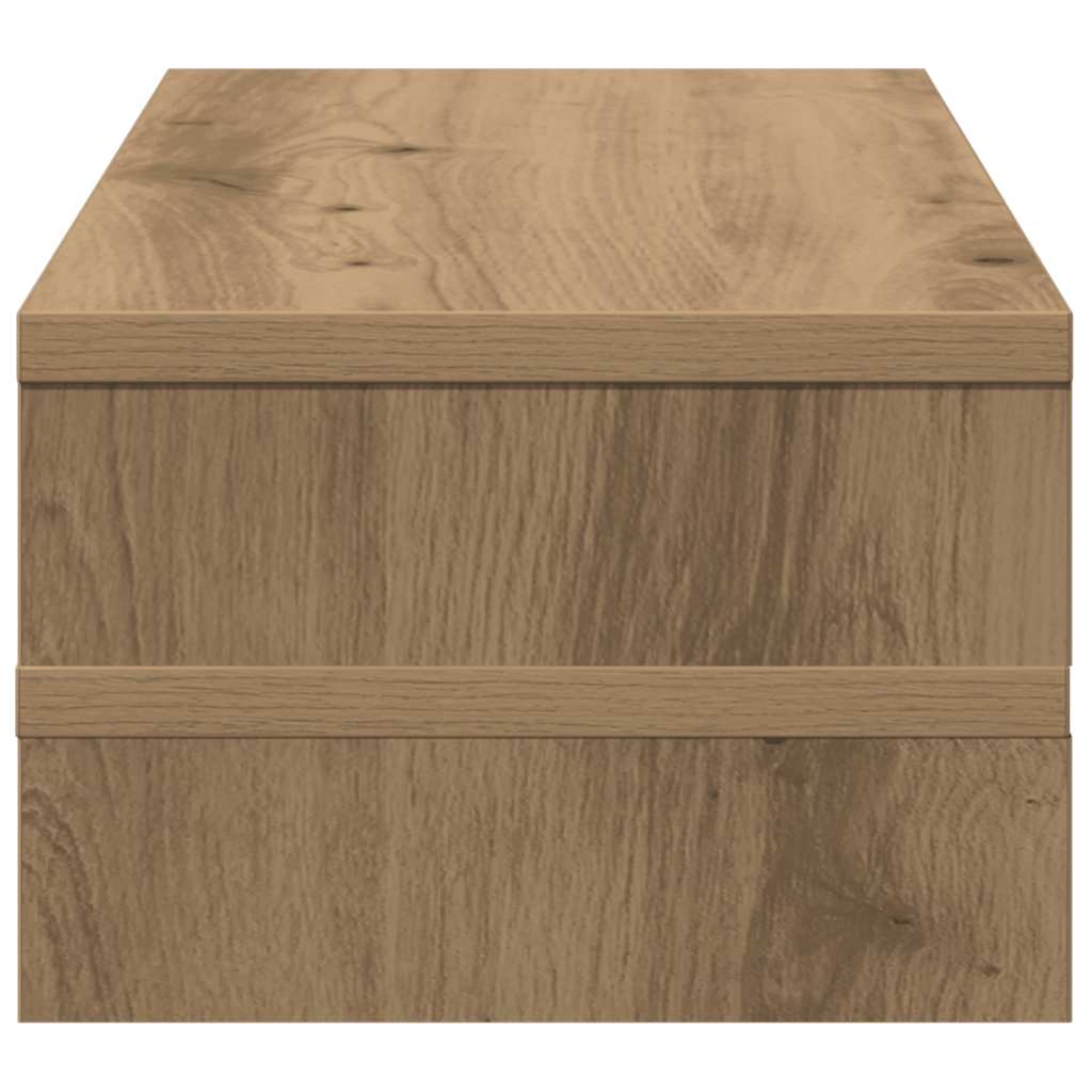 Monitor Stand Artisian Oak 54x22x15 cm Engineered Wood
