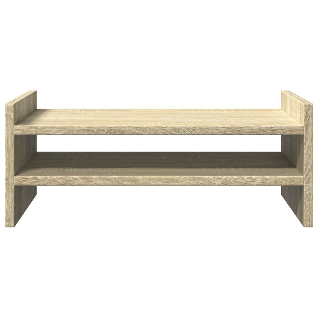 vidaXL Monitor Stand Sonoma Oak 50x27x20 cm Engineered Wood