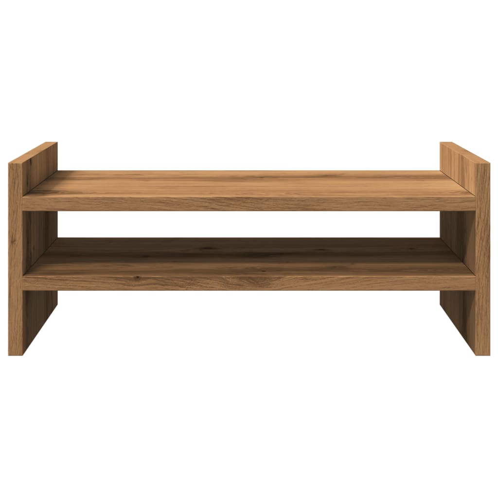 vidaXL Monitor Stand Artisian Oak 50x27x20 cm Engineered Wood