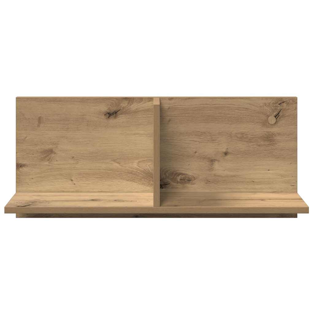 Wall Cabinet 70x16.5x30 cm Artisian Oak Engineered Wood