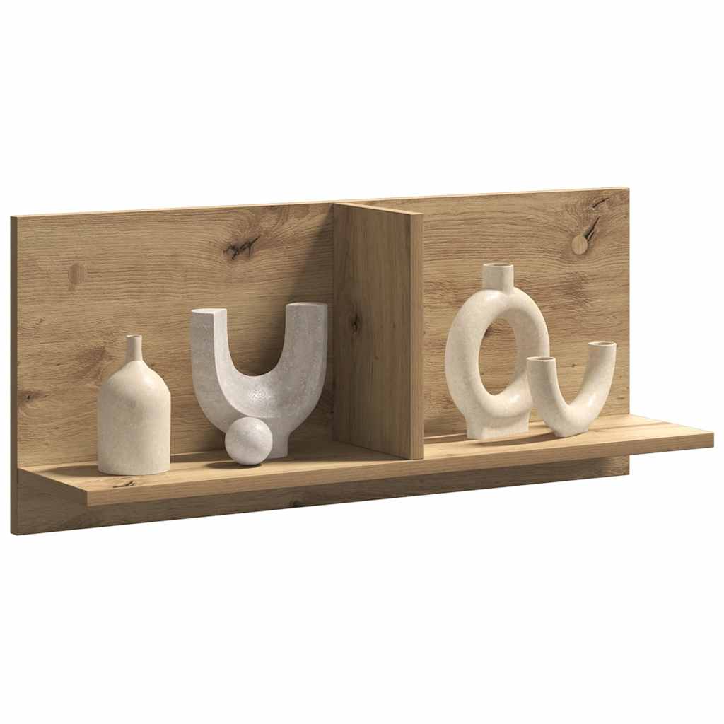 Wall Cabinet 70x16.5x30 cm Artisian Oak Engineered Wood