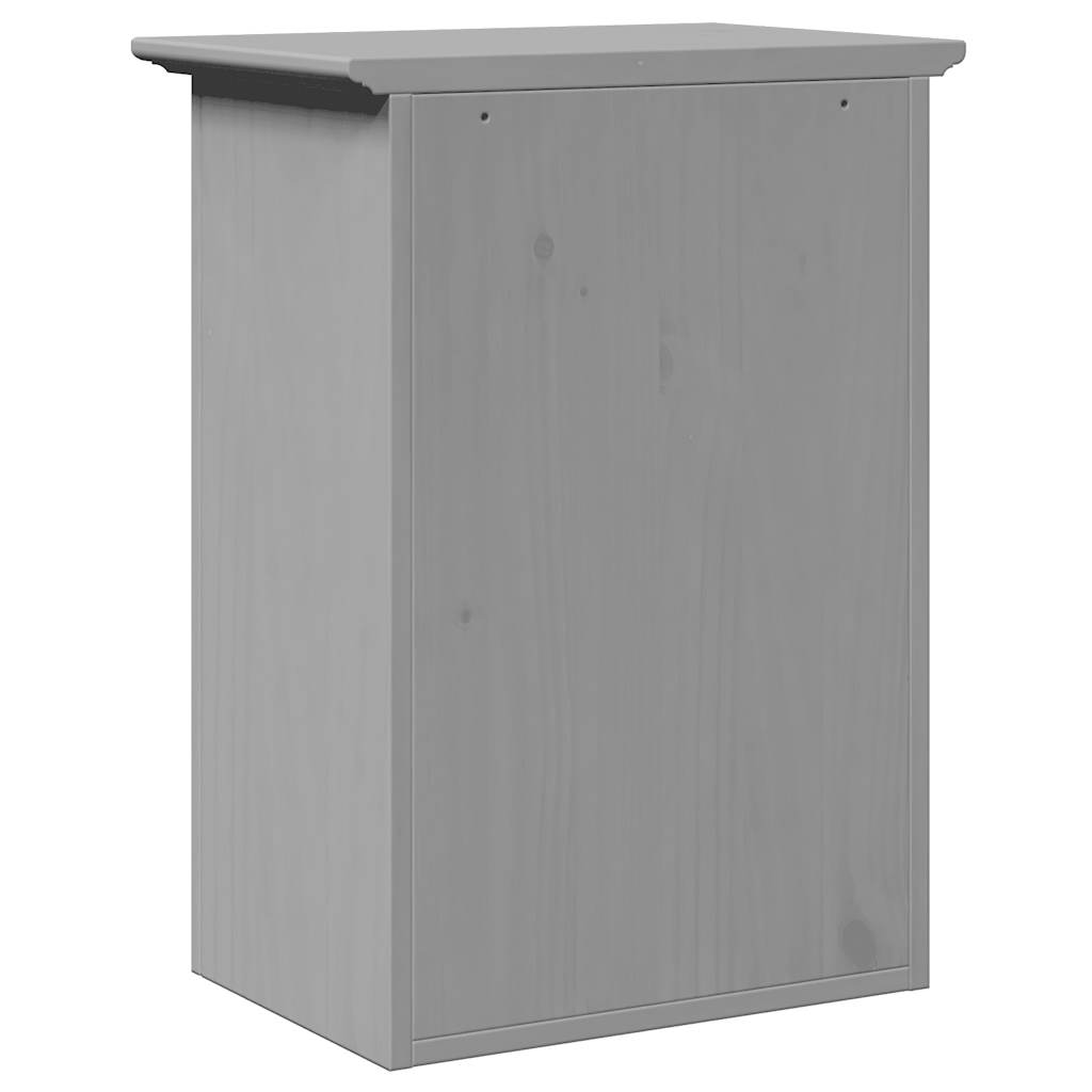 Bathroom Wall Cabinet "BODO" Grey 44x30x60 cm