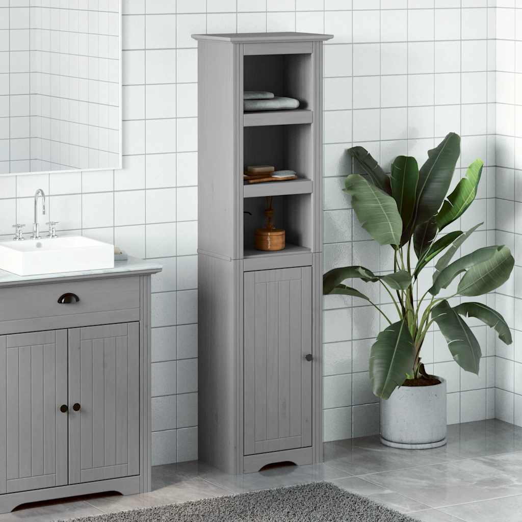 Bathroom Cabinet "BODO" Grey 44x30x160 cm