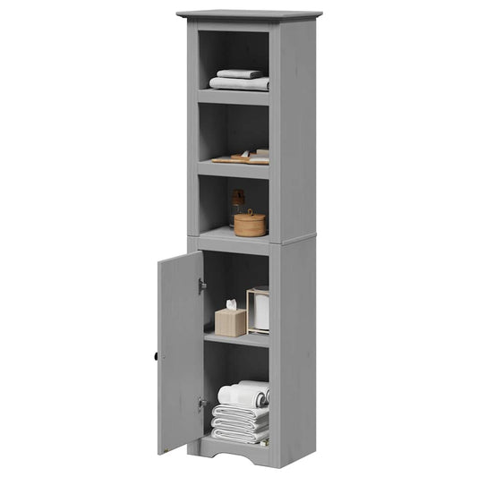 Bathroom Cabinet "BODO" Grey 44x30x160 cm
