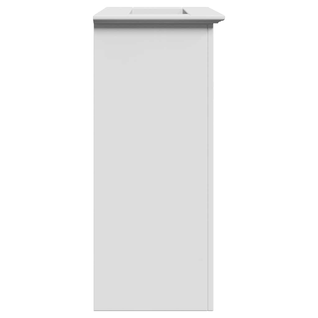 Bathroom Sink Cabinet "BODO" White 70x35x80 cm