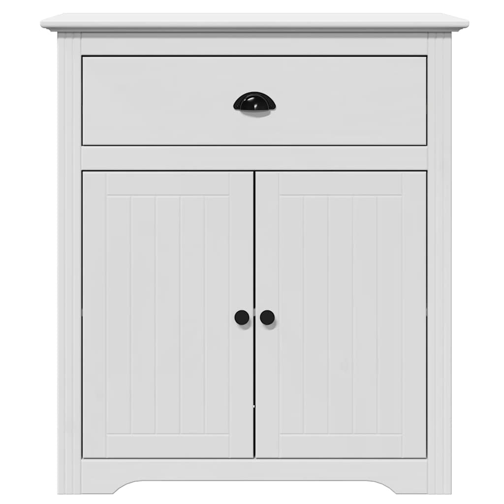 Hallway Cabinet BODO White 80x35x90 cm