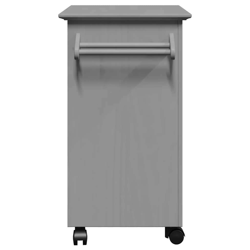 vidaXL Kitchen Trolley BODO Grey 72x45x80 cm