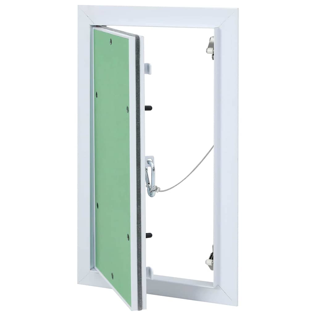 Access Panel Green and Silver 20 x 35 cm