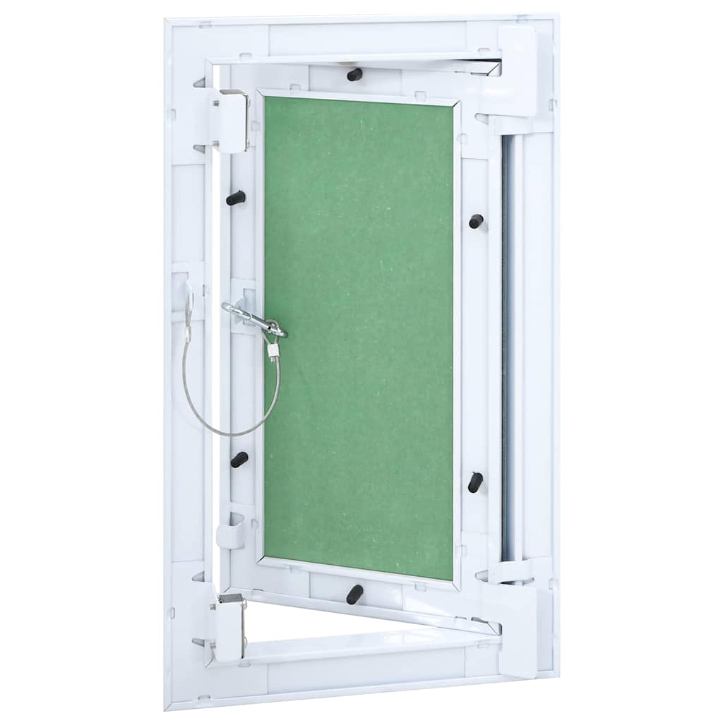Access Panel Green and Silver 20 x 35 cm