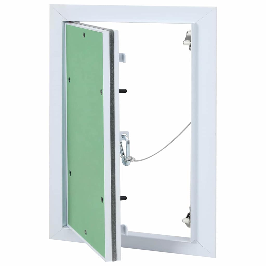 Access Panel Green and Silver 25 x 35 cm