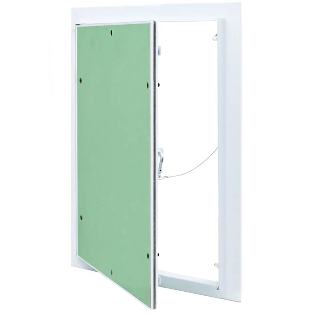 Access Panel Green and Silver 35 x 45 cm