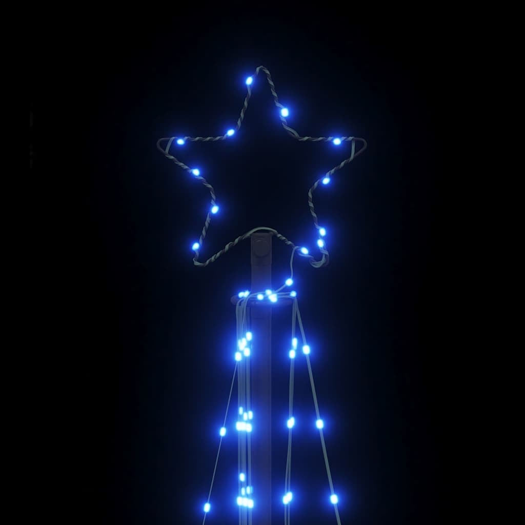 vidaXL LED Christmas Tree 339 LEDs Blue 187 cm