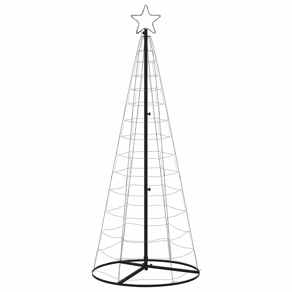 vidaXL LED Christmas Tree 200 LEDs Warm White 182 cm