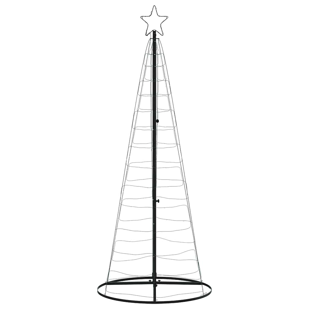 vidaXL LED Christmas Tree 200 LEDs Warm White 182 cm