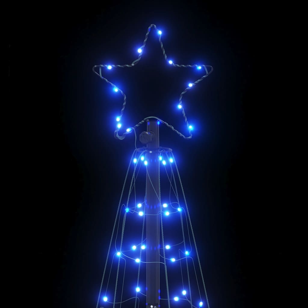 vidaXL LED Christmas Tree 200 LEDs Blue 182 cm