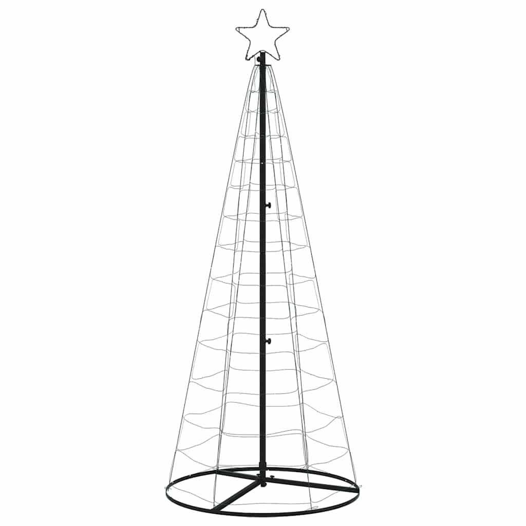 vidaXL LED Christmas Tree 200 LEDs Colorful 182 cm