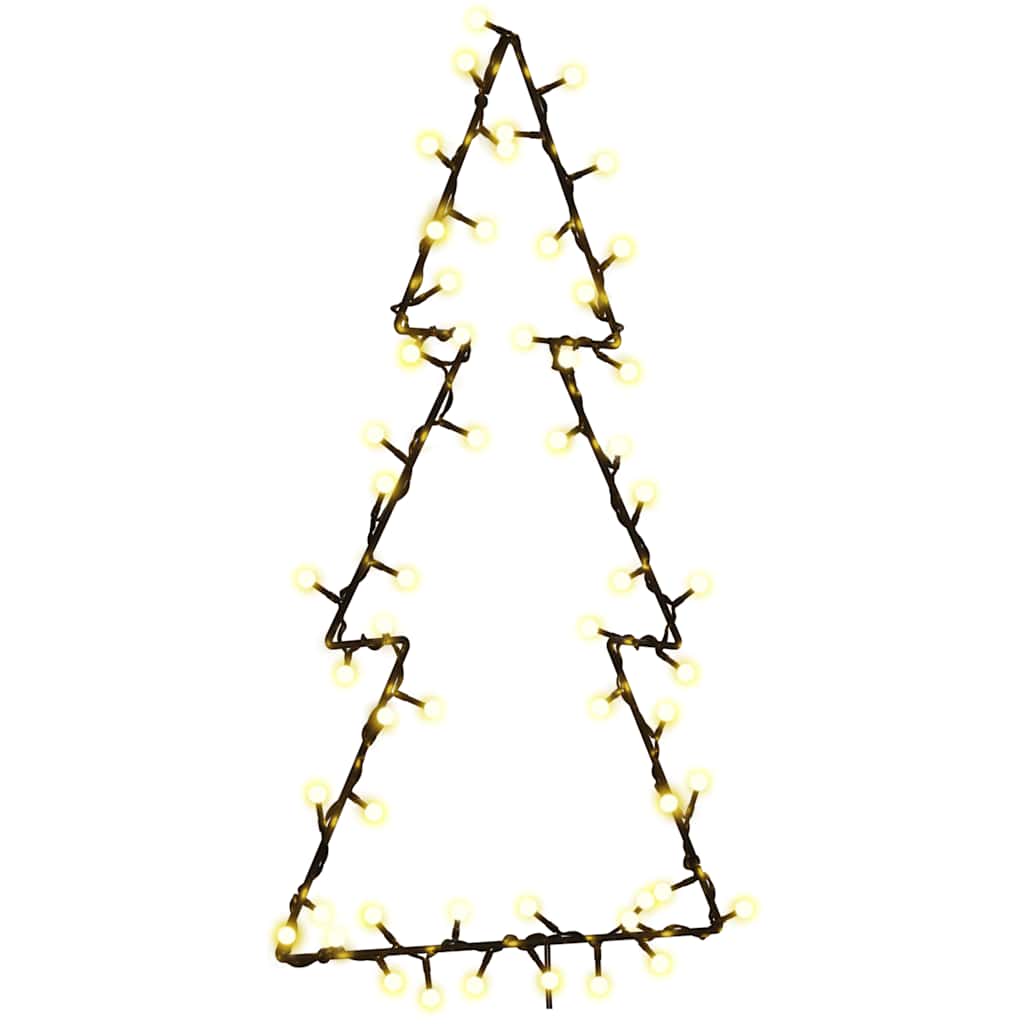 Christmas Lights Christmas Tree Silhouette 80 LEDs Warm White