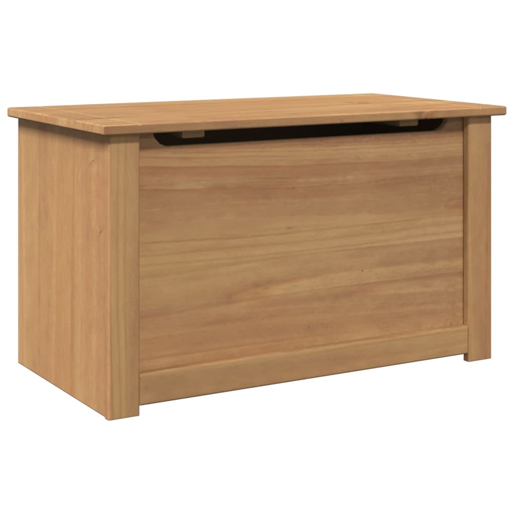 Storage Chest with Lid "PANAMA" 79x42x46 cm Solid Wood Pine