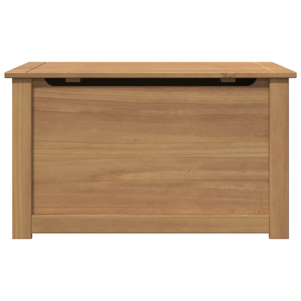 Storage Chest with Lid "PANAMA" 79x42x46 cm Solid Wood Pine