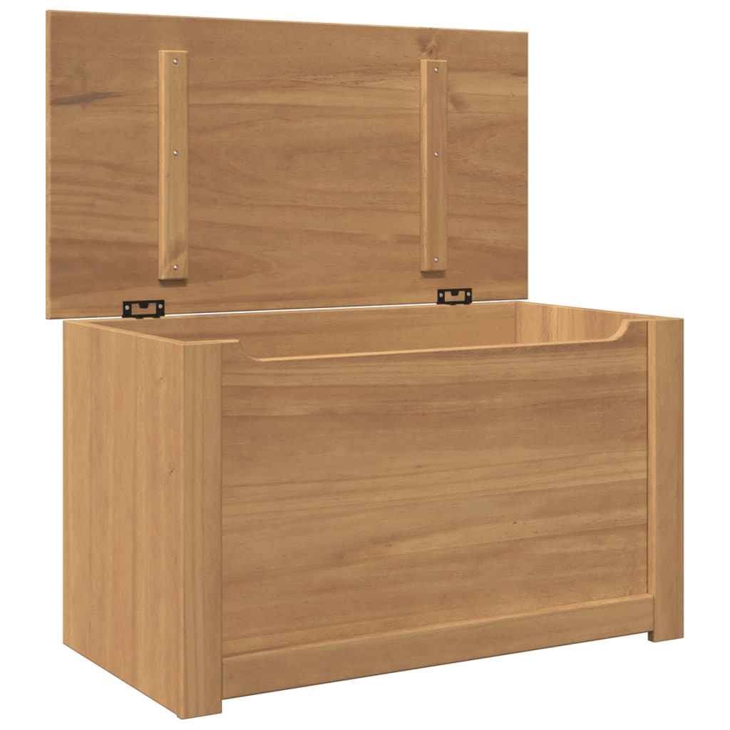 Storage Chest with Lid "PANAMA" 79x42x46 cm Solid Wood Pine