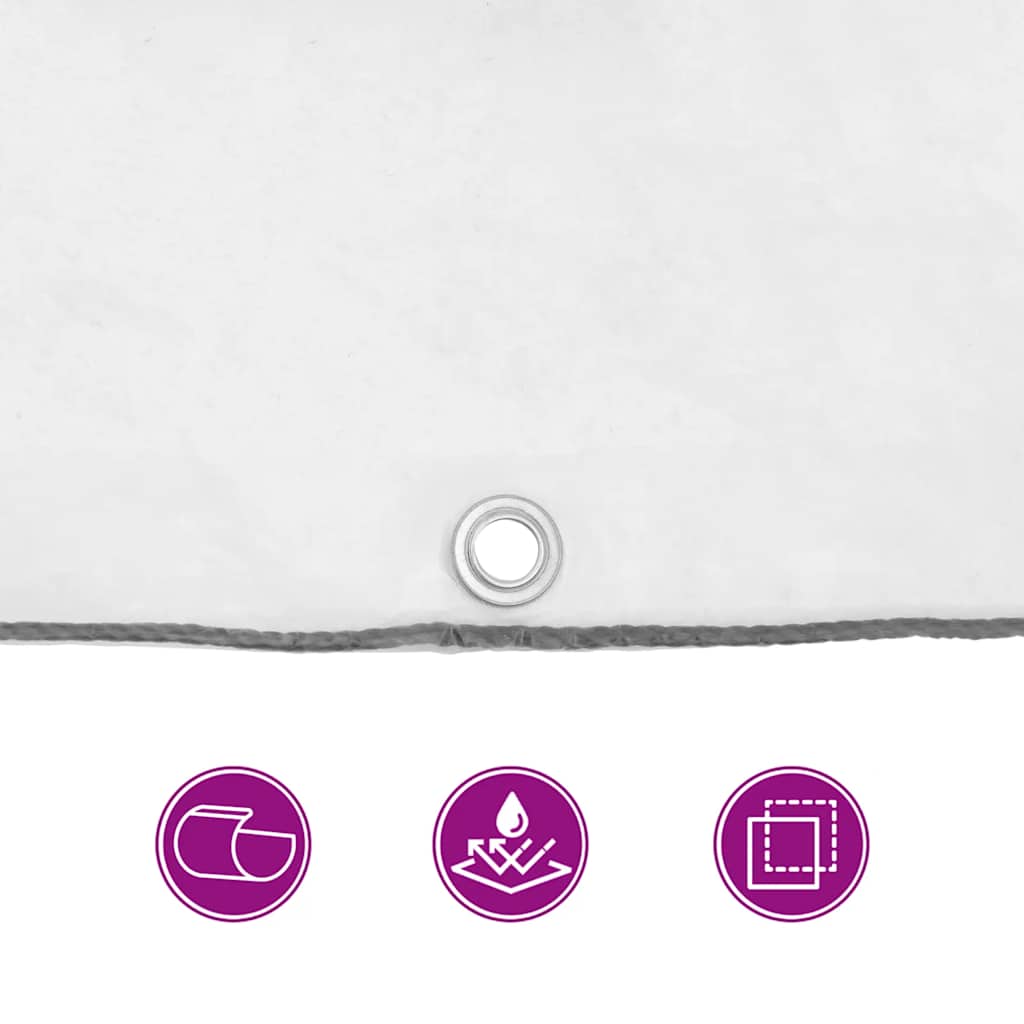 Plant Cover with Eyelets 1x8 m Polyethylene