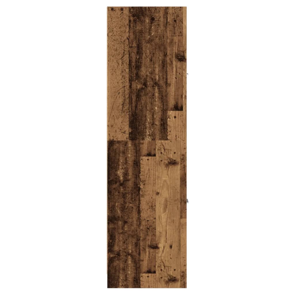 Apothecary Cabinet Old Wood 30x41x144.5 cm Engineered Wood