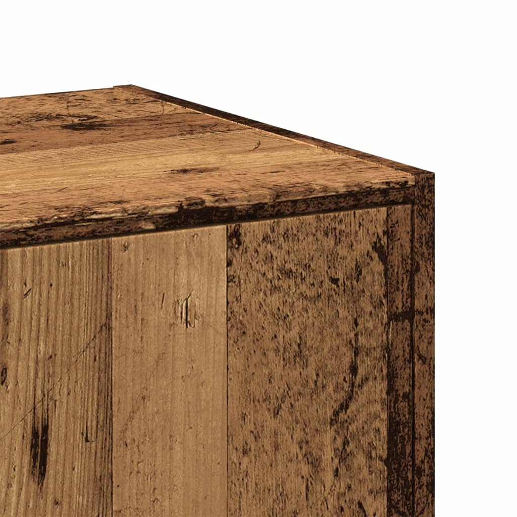 Apothecary Cabinet Old Wood 30x41x144.5 cm Engineered Wood