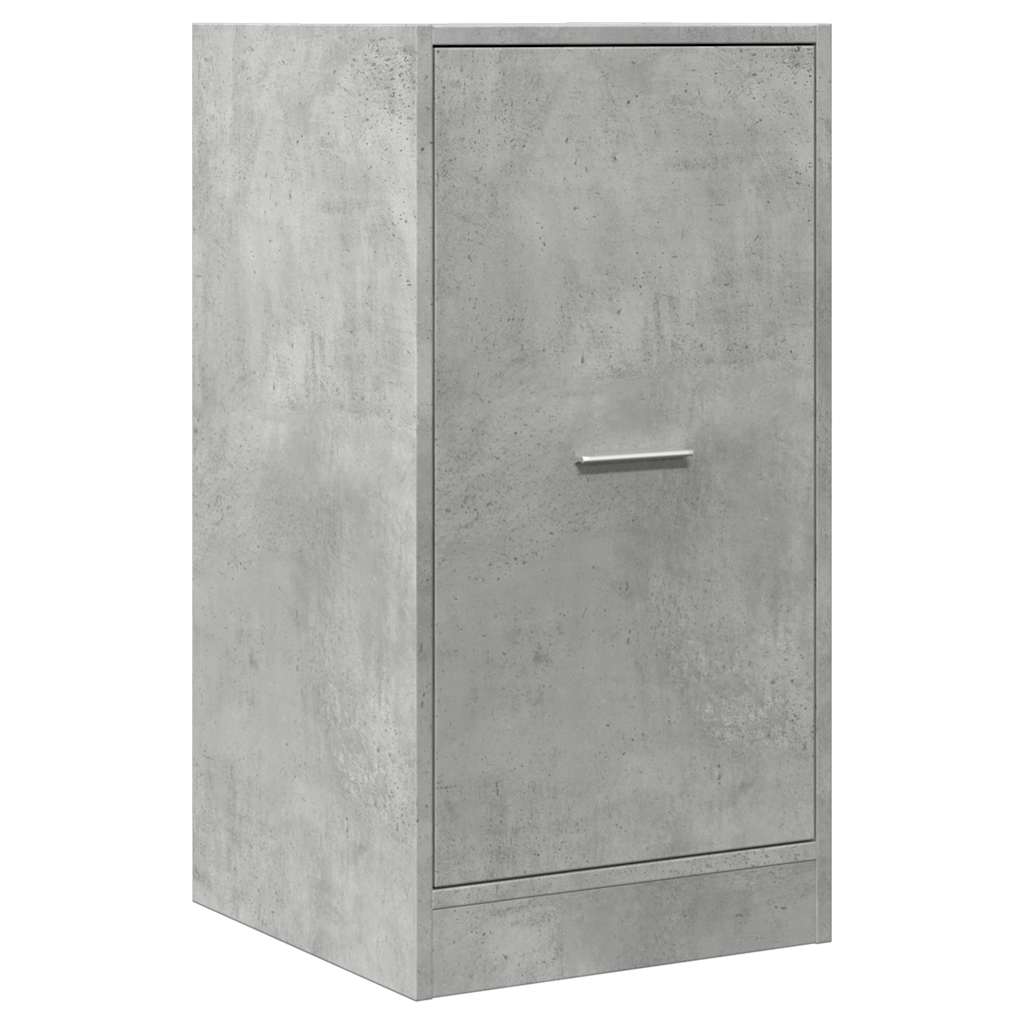 Apothecary Cabinet Concrete Grey 40x41x77,5 cm Engineered Wood