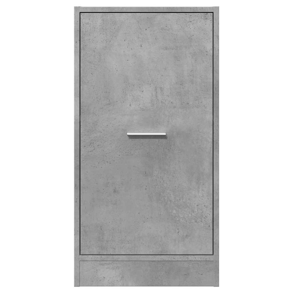 Apothecary Cabinet Concrete Grey 40x41x77,5 cm Engineered Wood