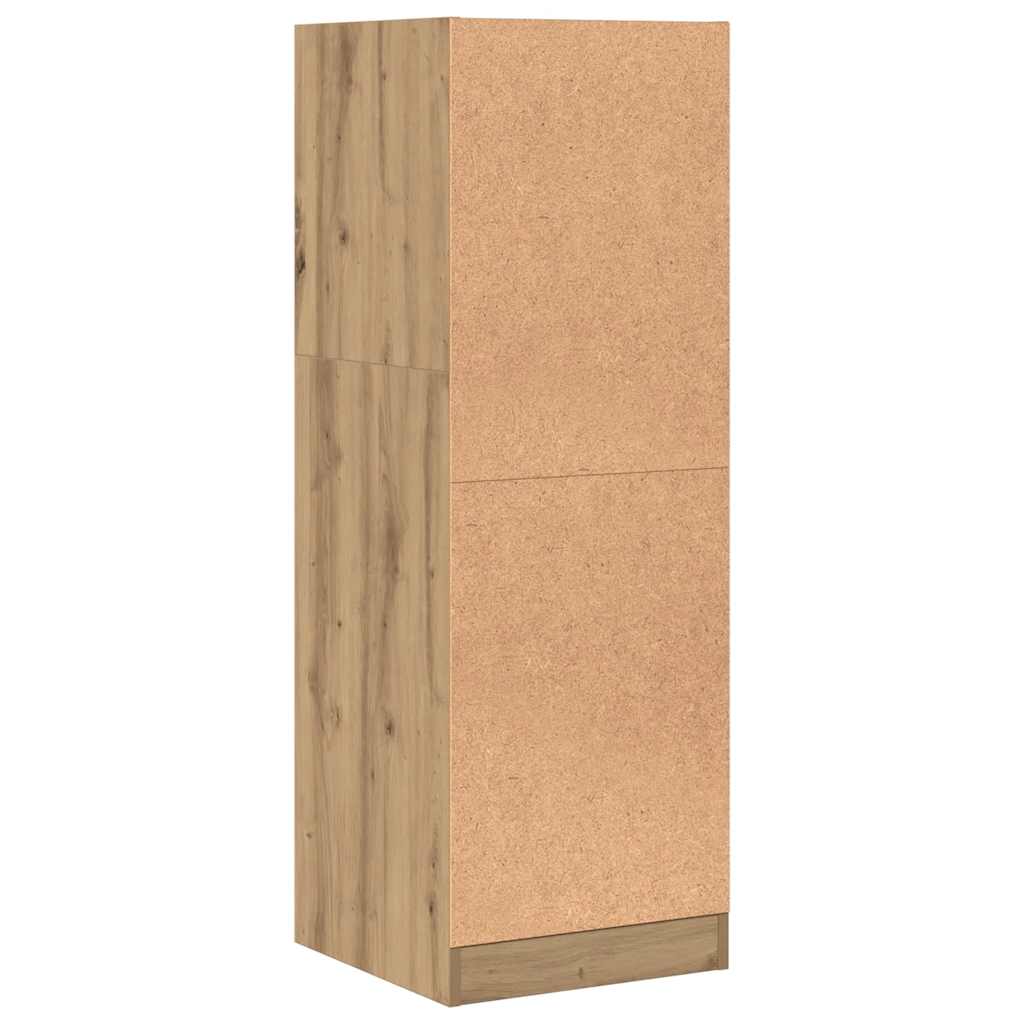 Apothecary Cabinet Artisian Oak 40x41x118 cm Engineered Wood