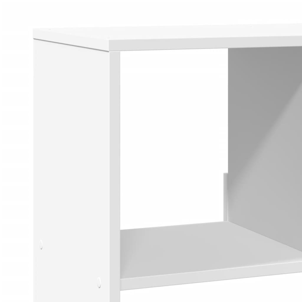 Bookcase White 100x33x125,5 cm Engineered Wood