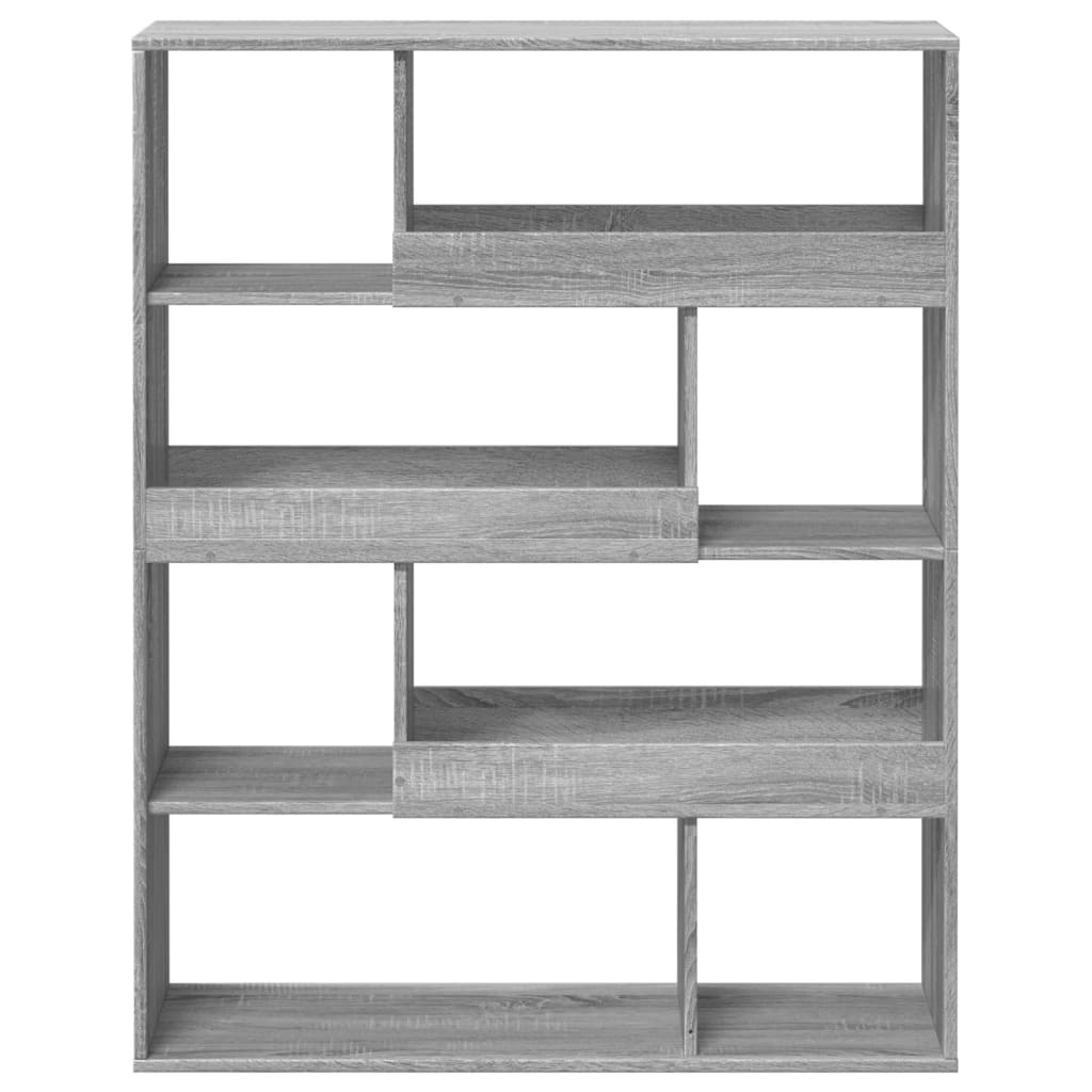 Bookcase Grey Sonoma 100x33x125,5 cm Engineered Wood
