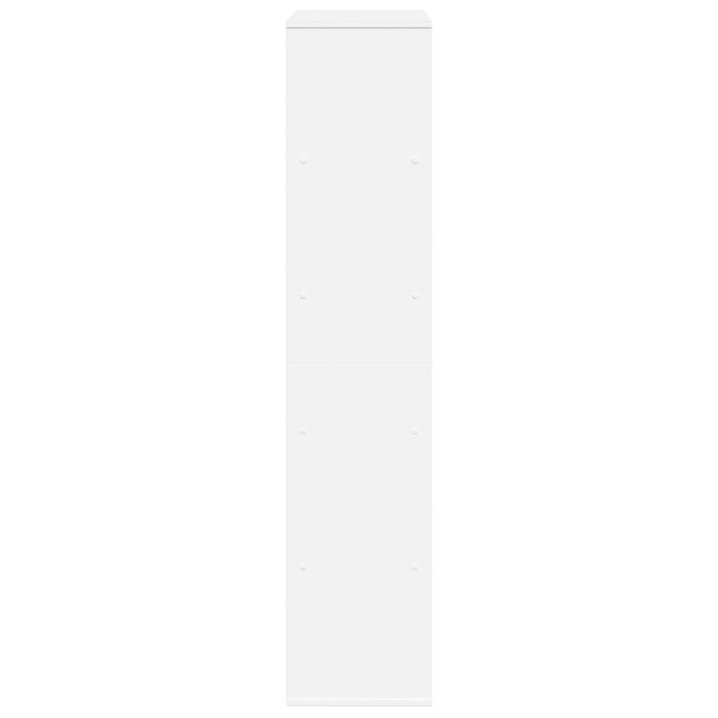 Bookcase White 100x33x156,5 cm Engineered Wood