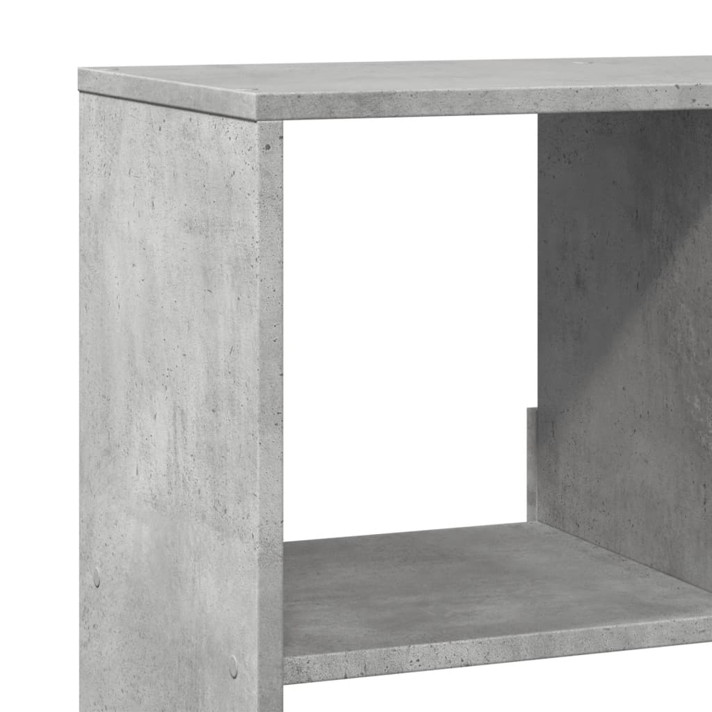 Bookcase Concrete Grey 100x33x156,5 cm Engineered Wood
