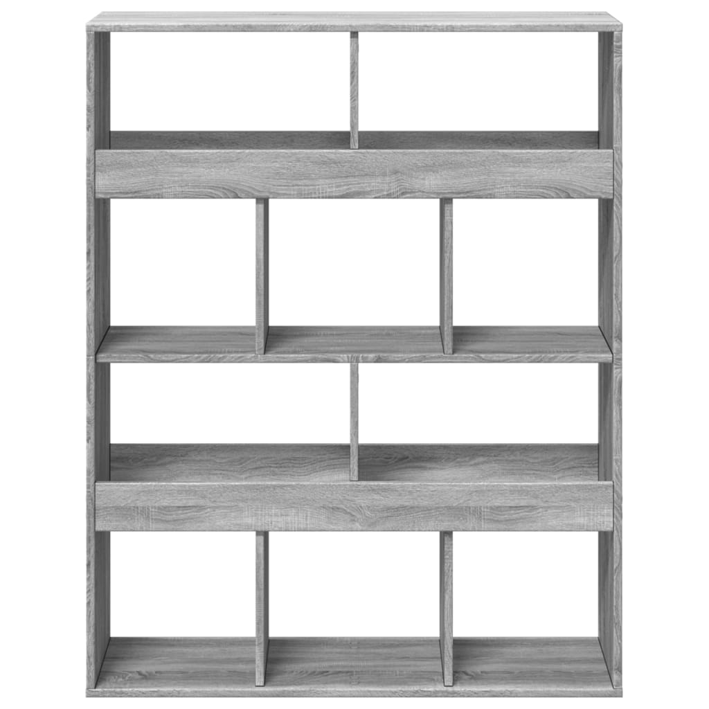 Bookcase Grey Sonoma 100x33x125,5 cm Engineered Wood