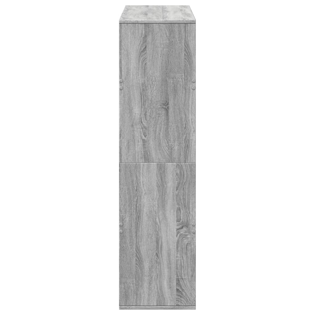 Bookcase Grey Sonoma 100x33x125,5 cm Engineered Wood
