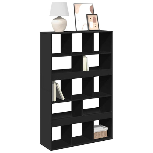 Bookcase Black 100x33x156,5 cm Engineered Wood
