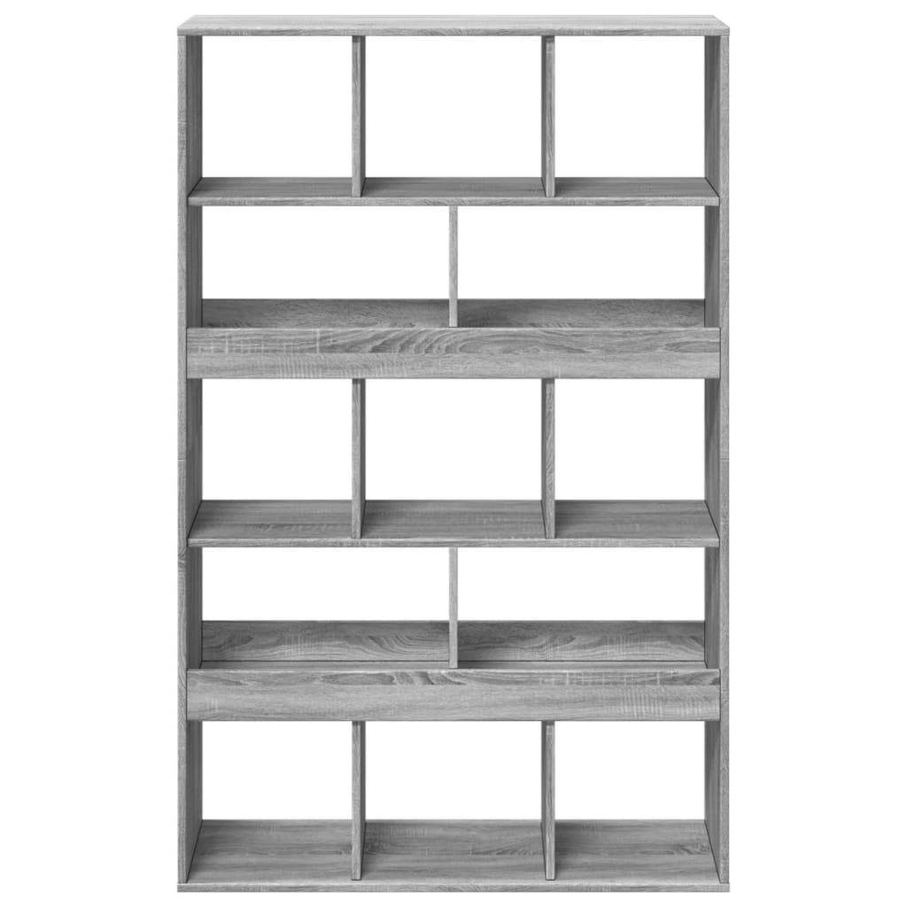 Bookcase Grey Sonoma 100x33x156,5 cm Engineered Wood