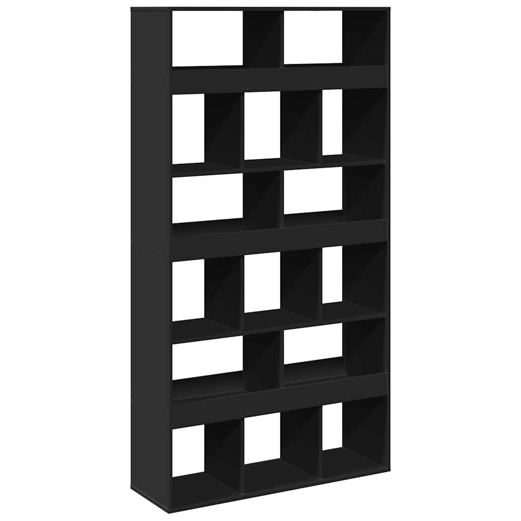 Bookcase Black 100x33x187,5 cm Engineered Wood