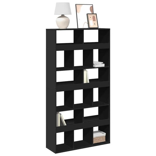 Bookcase Black 100x33x187,5 cm Engineered Wood