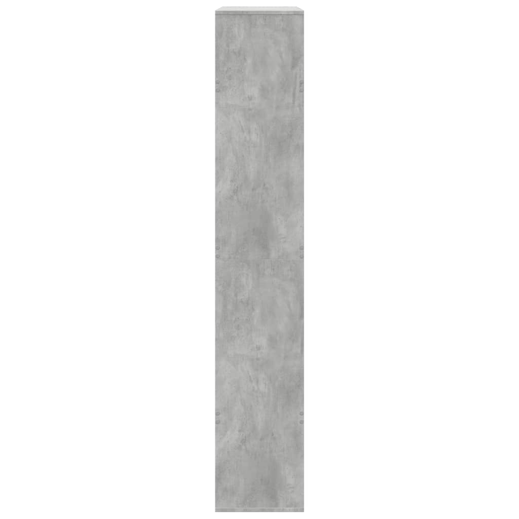 Bookcase Concrete Grey 100x33x187,5 cm Engineered Wood