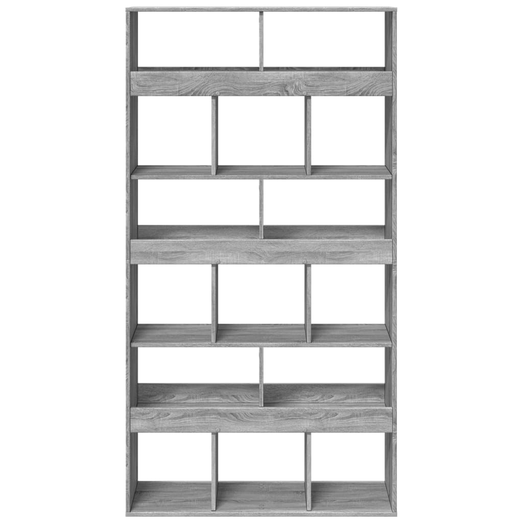 Bookcase Grey Sonoma 100x33x187,5 cm Engineered Wood