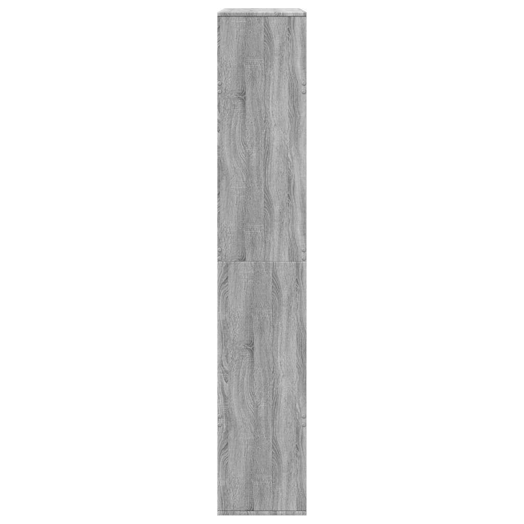 Bookcase Grey Sonoma 100x33x187,5 cm Engineered Wood