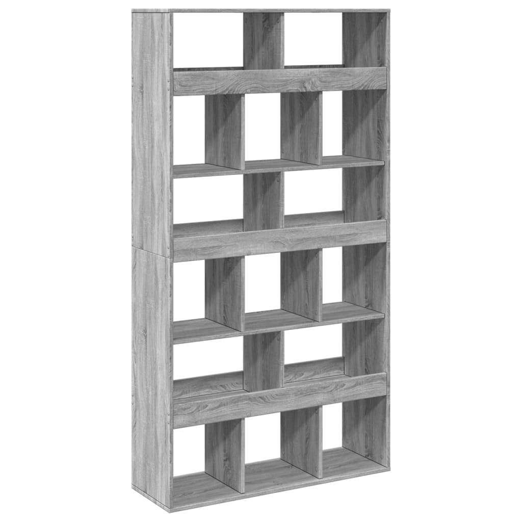 Bookcase Grey Sonoma 100x33x187,5 cm Engineered Wood