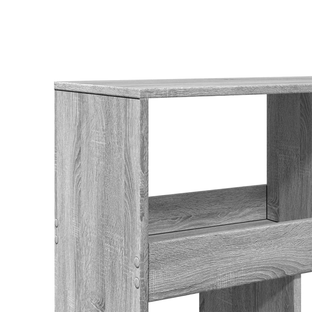 Bookcase Grey Sonoma 100x33x187,5 cm Engineered Wood