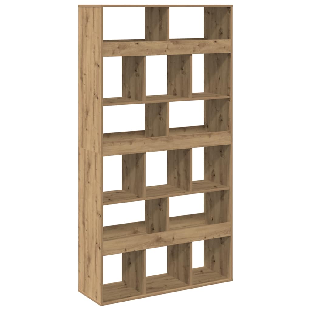 Bookcase Artisan Oak 100x33x187,5 cm Engineered Wood