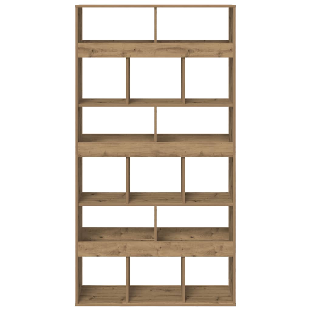 Bookcase Artisan Oak 100x33x187,5 cm Engineered Wood