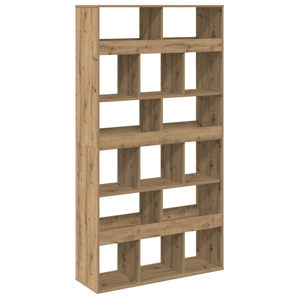 Bookcase Artisan Oak 100x33x187,5 cm Engineered Wood