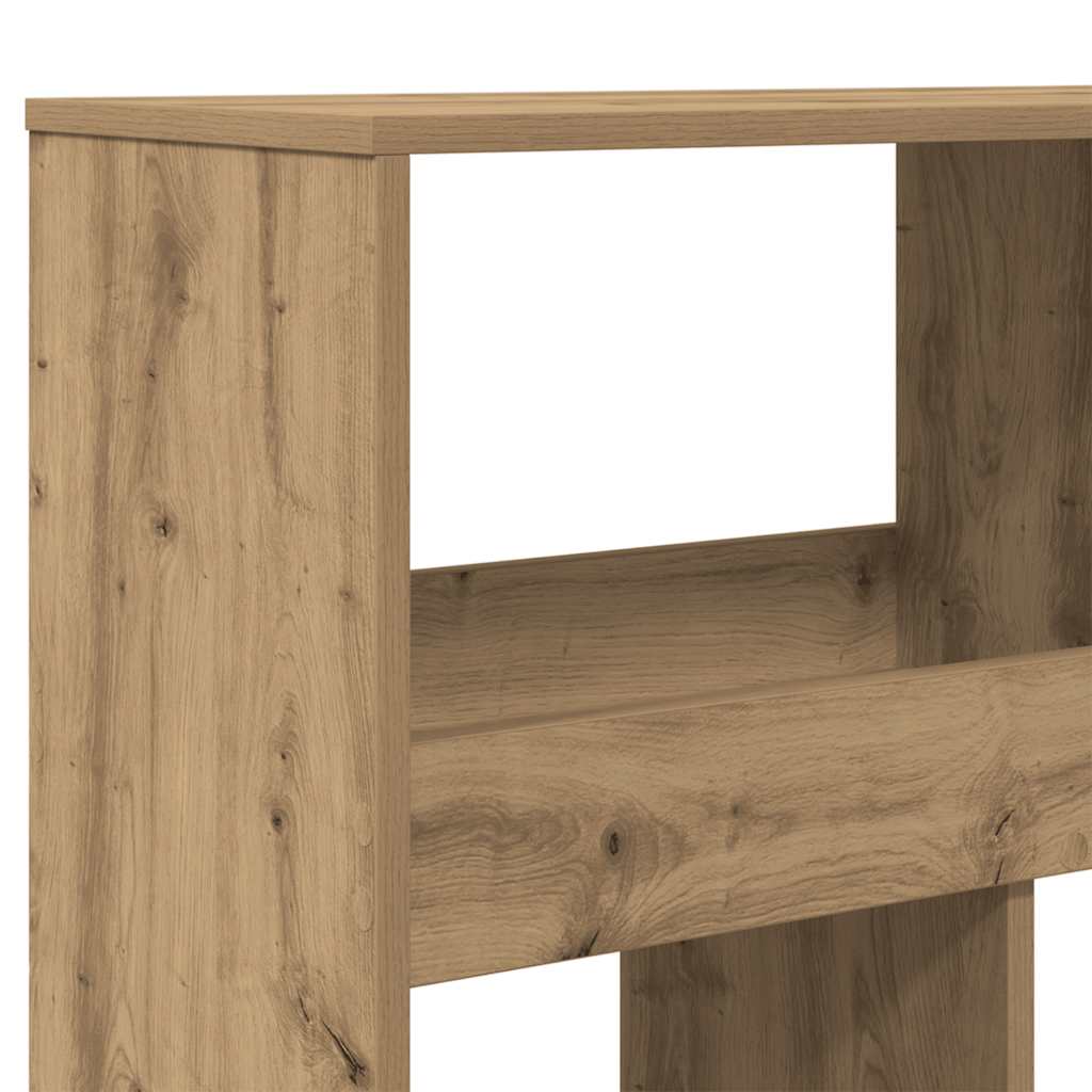 Bookcase Artisan Oak 100x33x187,5 cm Engineered Wood